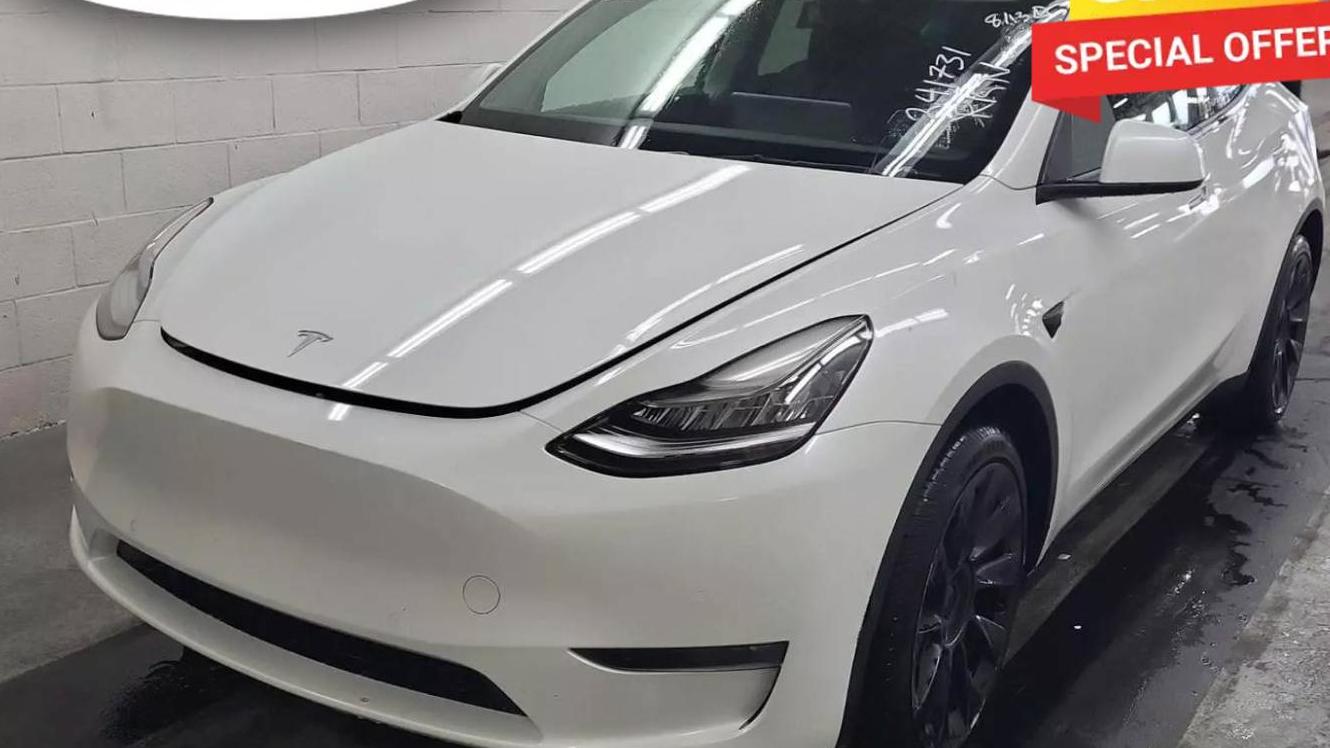 TESLA MODEL Y 2021 5YJYGDEE1MF241731 image